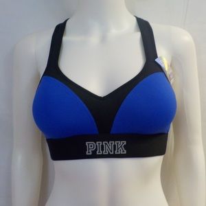 XS PINK Victoria’s Secret Padded Sports Bra NWT
